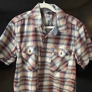 Carhartt Pattern Relaxed Fit Short Sleeve Top — Men Size L